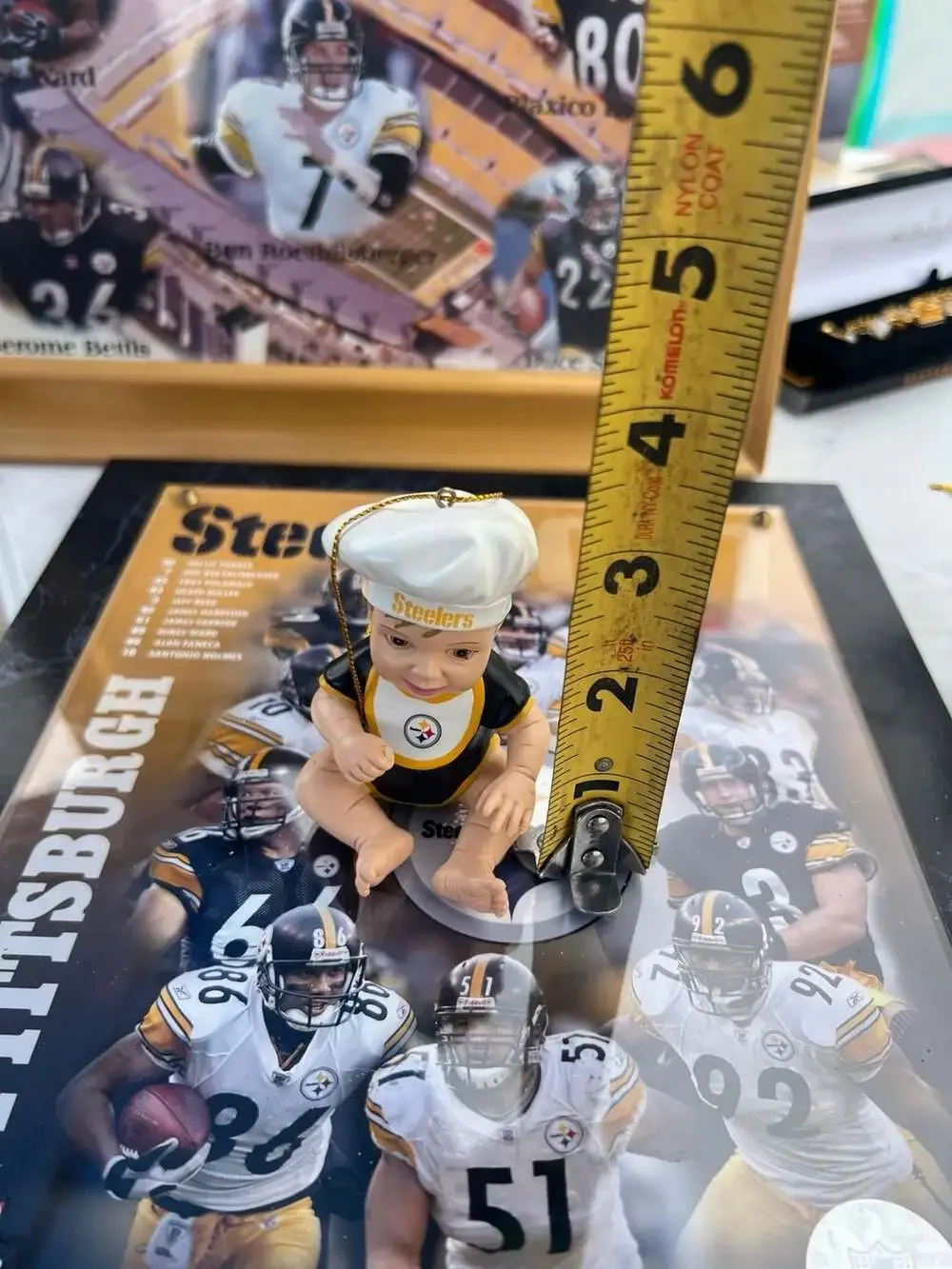 NFL Pittsburgh Steelers Ornament Half Time Snack Born To Be A Steelers Fan